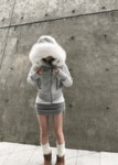 쿄이 SHIRRING LOW MINI SK