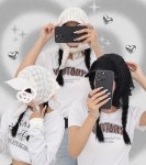 더레이디 [힙템/자외선차단] 쉬폰 플라워 스트링 시스루 베일 볼캡 스카프 반다나 두건 자외선차단 보넷 여름 모자 반다나 터번햇 L-C0033/C0034