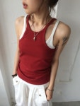 치리리 daily fit slim sleeveless 데일리핏 슬림 나시