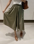 나나살롱 누아 포켓 SKIRT PANTS