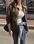 나나살롱 토브 스웨이드 JACKET