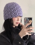빈블 레오디 도톰 뜨개 비니