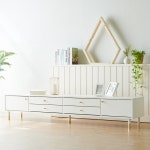 리빙디자인연구소 헤이몰리 앤의 시크릿 침실 도도 와이드 수납 거실장 [착불]