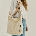 브리프 슬링키나인 데일리 캔버스 무지 에코백 (4color)