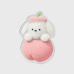 [아크릴스마트톡] 피치 뽀꾸 휴대폰 거치대 모양톡 톡 아이폰케이스 갤럭시케이스 폰거치대 smarttok tok