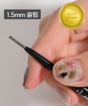 몬드로우 [원쁠원]1.5mm 초슬림 (얇은심) 오토 아이브로우 눈썹 펜슬 눈썹브로우 연필 브로우 슬림 몬드로우