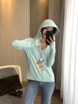 한솔무역 등산옷 후드집업티 햇빛차단 썬캡모자 UPF50+ 여성 스포츠... 아웃도어 한솔무역 등산옷 후드집업티  햇빛차단 썬캡모자 UPF50+ 여성... 