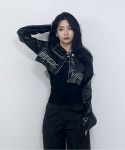 모브 힙하고 시크해✩ y2k 락모어 레더 숏 크롭 가죽자켓 힙한 라이더자켓