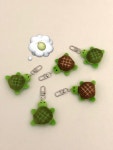 니니밥 행부기 키링🐢💚 / 행운 거북이 인형 (2color)
