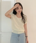 메이글 [당일발송🚚] 플랫 유넥 반팔니트 - 5 color_한정판매