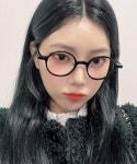 아이러브 검정 뿔테 안경 검정 투명 레트로 패션 안경테 홀릭 (3color)