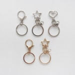 러키펀치 열쇠고리 키링 만들기 부자재 오링체인 - 열쇠고리부자재 팬던트 연결고리 DIY키링 재료 부자재 랍스터고리 원형고리 연결고리... 