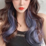아리아리상점 포인트컬러 웨이브 헤어피스 부분가발 붙임머리 투톤 정수리가발 통가발 가발 앞머리가발 부분가발