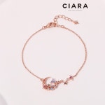 씨아라 CIARA 14K Messina 버라이어티 문앤스타 팔찌(GoldPlated)
