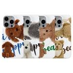 코쿼드 [NEW/당일출고] 9C9C 퍼피 베어 맥세이프 슬림 케이스 아이폰 12 13 14 15 16 Mini Plus Pro ProMax 갤럭시 S1 S22 S23 S24... 