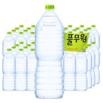 쇼우몰푸디 풀무원 샘물 무라벨 생수 2Lx18개 생수2l 음료 물 2L se