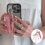 비온타임 비건 플러피 플럼퍼 키링 (01 Sheer Rosy / 02 Mellow Peach)