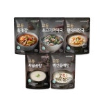 교동식품 교동 육개장+소고기미역국+버섯들깨탕+황태해장국+사골곰탕 국탕류 버라이어티팩 세트