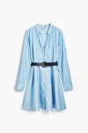 스페인샵 데시구알 벨트 브이넥 셔츠 미니 원피스 25SWVW325002 ONE COLOR