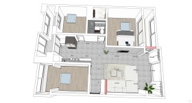 인테리어가 쉬워지는 방법, 집닥 모던함과 내추럴함이 같이 느껴지는 30평대 아파트 인테리어