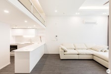 인테리어가 쉬워지는 방법, 집닥 높은 층고의 복층형 구조 쾌적한 공기를 주는 실링팬 인테리어 ㅣ고양시 일산동구 한라밀라트