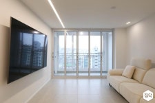 인테리어가 쉬워지는 방법, 집닥 [30평대 아파트 인테리어] 군더더기 없이 깔끔한, 베이지 & 화이트 무드의 화곡 웰라이빌