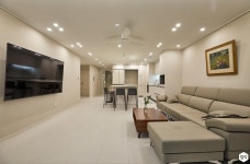 인테리어가 쉬워지는 방법, 집닥 파주 청도 훼미리 코아 39평 따뜻한 베이지 톤의 전체 리모델링