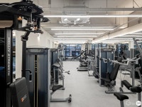 인테리어가 쉬워지는 방법, 집닥 부산 북구 깔끔한 50평대 화이트톤 피트니스클럽 인테리어