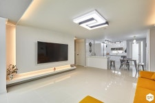 서울 강서구 화곡동 화곡푸르지오 프렌치 모던으로 완성, 스타일이 살아있는 40평대 아파트 인테리어 간편안심인테리어 집닥 프렌치 모던으로... 