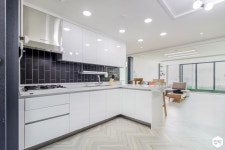 부산 사하구 장림동 장림 협성르네상스 타운 해링본 스타일로 모던하게, 30평대 신혼집 인테리어 간편안심인테리어 집닥 해링본 스타일로... 