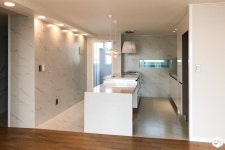 서울 강서구 화곡동 화곡푸르지오 포인트 타일로 욕실을 산뜻하게, 32평 아파트 인테리어 간편안심인테리어 집닥 포인트 타일로 욕실을... 