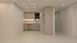 인테리어가 쉬워지는 방법, 집닥 시크한 모노톤의 오산 세마역 트루엘 더퍼스트  34평 인테리어