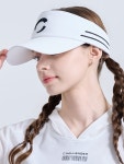CHALLENGER-유니 아크씨 메쉬 테이프 썬캡 화이트│삼성물산 온라인몰 SSF Shop 유니 아크씨 메쉬 테이프 썬캡 화이트