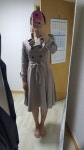 키 168에 살짝 통통이 입니당.. 옷이 부들부들~ 안감도 좋구요..... 트렌치코드 입은것처 상품리뷰 - 시크라인 키 168에 살짝 통통이 입니당..  옷이... 