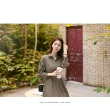 브릴린 헤링본 플레어 원피스 - 시크라인 브릴린 헤링본 플레어 원피스