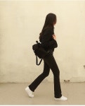 시크폭스 - 투하이웨스트 부츠컷 데님팬츠