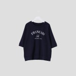 시크폭스 - 프렌치시크 엠블럼 하프 맨투맨