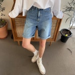 시크폭스 - 메이텐 5부데님팬츠