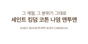 시크폭스 - 세인트 킹덤 코튼 나염 맨투맨