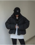 시크폭스 - 베어빈 덕다운 하이넥 패딩 점퍼