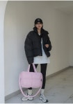 시크폭스 - 베어빈 덕다운 하이넥 패딩 점퍼