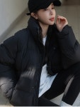 시크폭스 - 베어빈 덕다운 하이넥 패딩 점퍼
