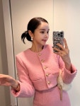 끌로네 줄리엔느 골드 폼폼 투피스 셋업