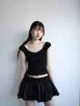 클라따 elf skirt pants, 2color