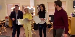 VIDEO: Idina Menzel, Kristen Bell, Jonathan Groff, and Josh Gad... and Josh Gad Rehearse Some Things Never Change From FROZEN 2 