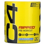 C4 / Cellucor, C4 립드, 익스플로시브 프리-워크아웃, 아이시 블루 라즈 맛, 180g(6.3oz)