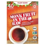 In the Raw (인더로), Monk Fruit In The Raw®, 제로 칼로리 감미료, 40팩, 32g(1.12oz)