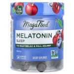 MegaFood, 멜라토닌, 베리, 구미젤리 54개