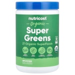 Nutricost (뉴트리코스트), 유기농 슈퍼 그린, 무맛, 309g(11oz)