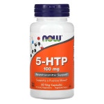 NOW Foods, 5-HTP, 100mg, 베지 캡슐 60정